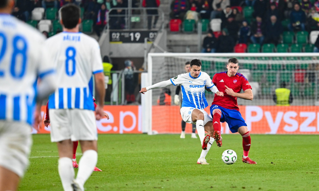 UEFA CONFERENCE LEAGUE MATCH RAKOW CZESTOCHOWA VS UNIVERSITATEA CRAIOVA