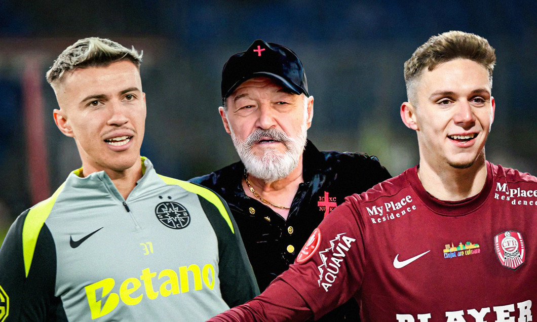 gigi becali + louis munteanu + octavian popescu