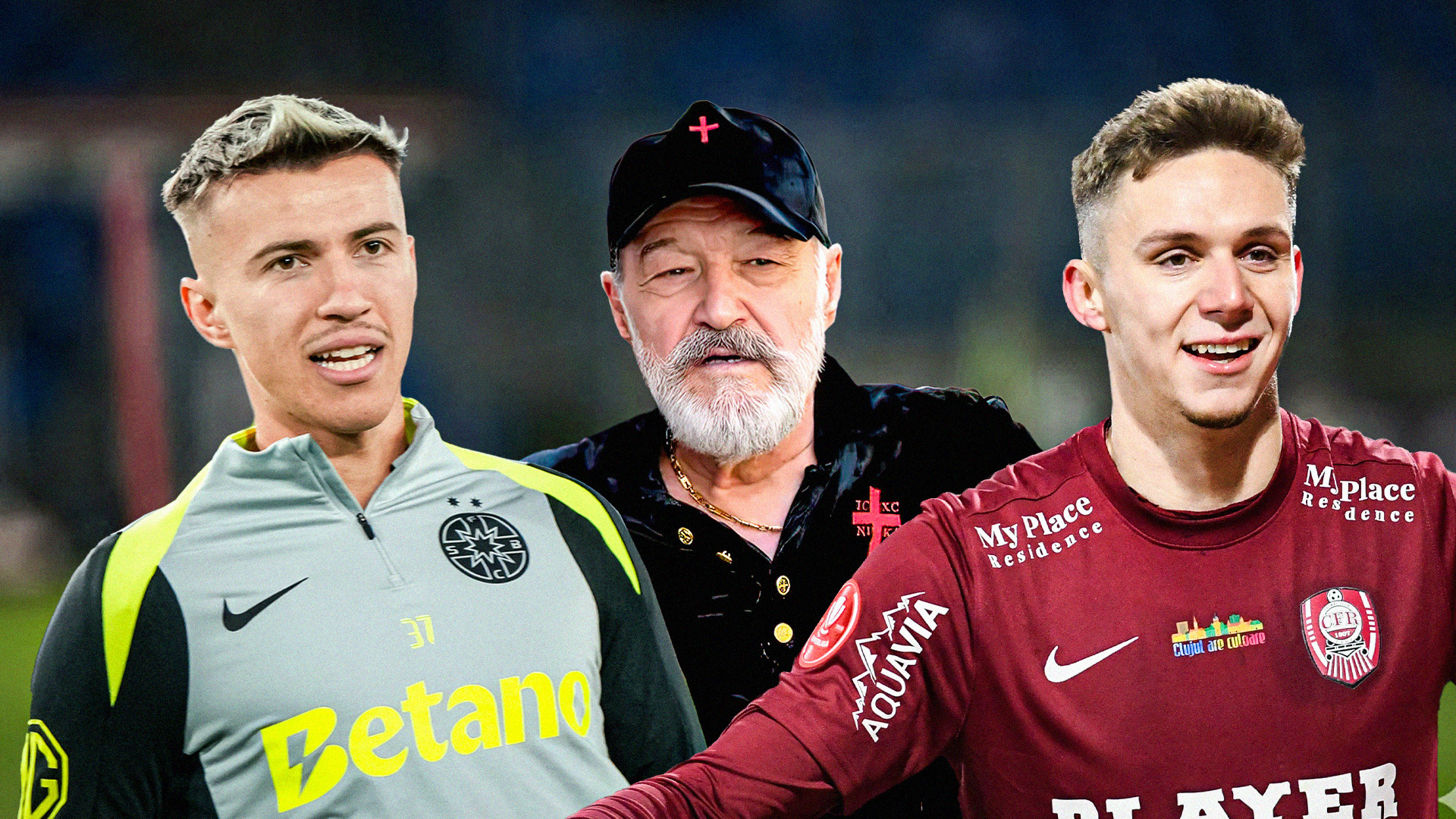 Gigi Becali a ales dintre Octavian Popescu și Louis Munteanu: ”E fotbalist”