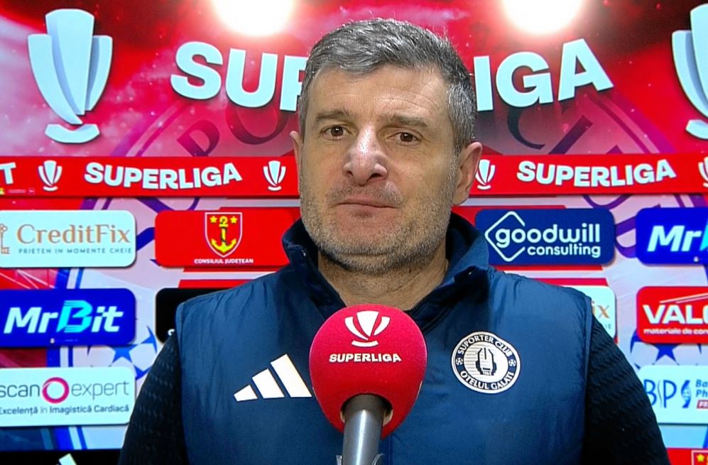 Imagine Stire Laszlo Balint nu s-a ferit, după Rapid - Oțelul 0-2: ”Fabulos! Nu prea îi iese de multe ori” | 2review.ro