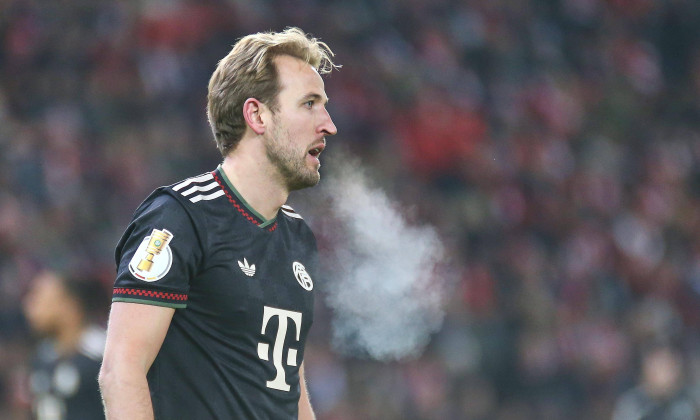 Berlin, Deutschland, 03.12.2025: Stadion Alte Försterei: DFB-Pokal 2025/2026: Union Berlin - FC Bayern München: Harry Ka