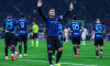 Lautaro Martinez of FC Internazionale celebrates after scoring a goal during Serie A 2025/26 football match between FC Internazionale and Como 1907 at San Siro Stadium in Milan