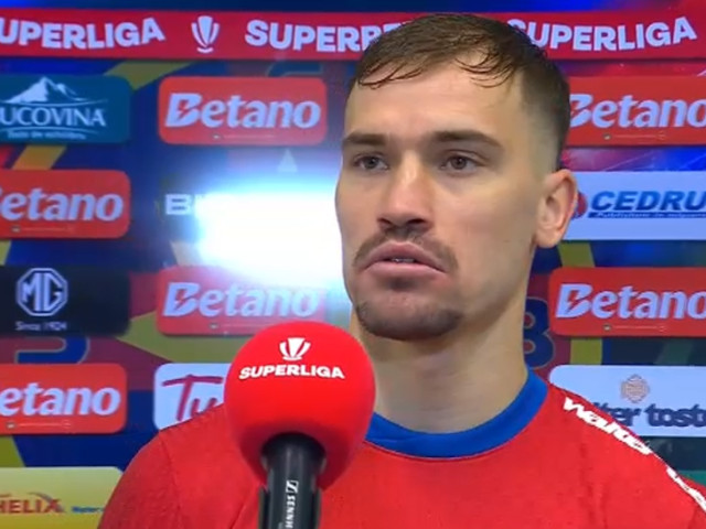 Darius Olaru, declarații după FCSB - Rapid 2-1