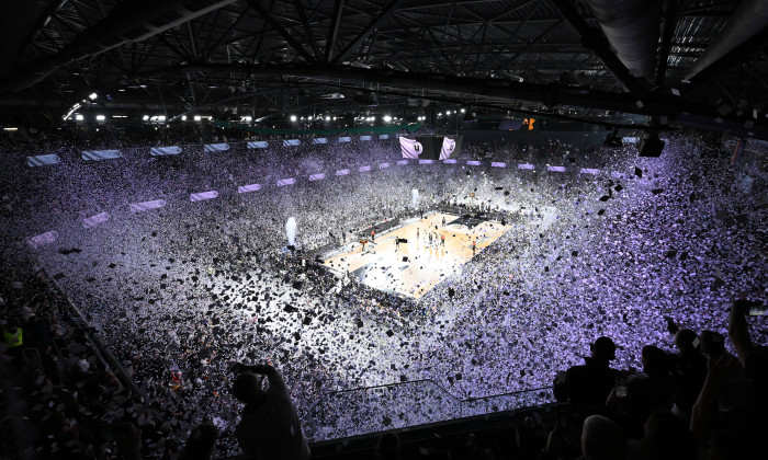 BASCHET MASCULIN:U BT CLUJ-PARTIZAN MOZZART BET BELGRAD, ABA LEAGUE (7.12.2025)