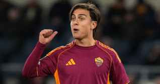 Paulo Dybala of AS Roma during the UEFA Europa League 2025/2026 football match between AS Roma and FC Midtjylland at Stadio Olimpico in Rome (Italy), November 27, 2025.
