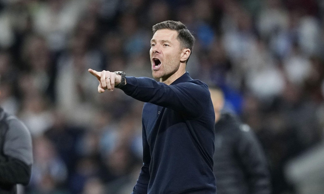 Xabi Alonso, head coach of Real Madrid during the Spanish championship LaLiga football match between Real Madrid and RC Celta de Vigo on 7 December 2025 at Santiago Bernabeu stadium in Madrid, Spain