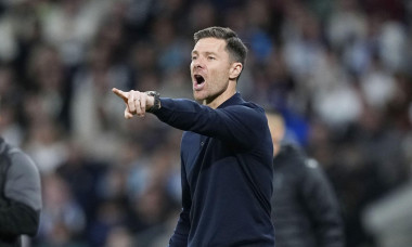 Xabi Alonso, head coach of Real Madrid during the Spanish championship LaLiga football match between Real Madrid and RC Celta de Vigo on 7 December 2025 at Santiago Bernabeu stadium in Madrid, Spain