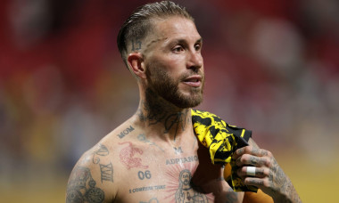 Atlanta, USA. 1st July, 2025. Sergio Ramos of CF Monterrey reacts to the 2-1 defeat following the final whistle of the Borussia Dortmund vs CF Monterrey FIFA Club World Cup match at Mercedes Benz Stadium, Atlanta. Picture credit should read: Jonathan Mosc