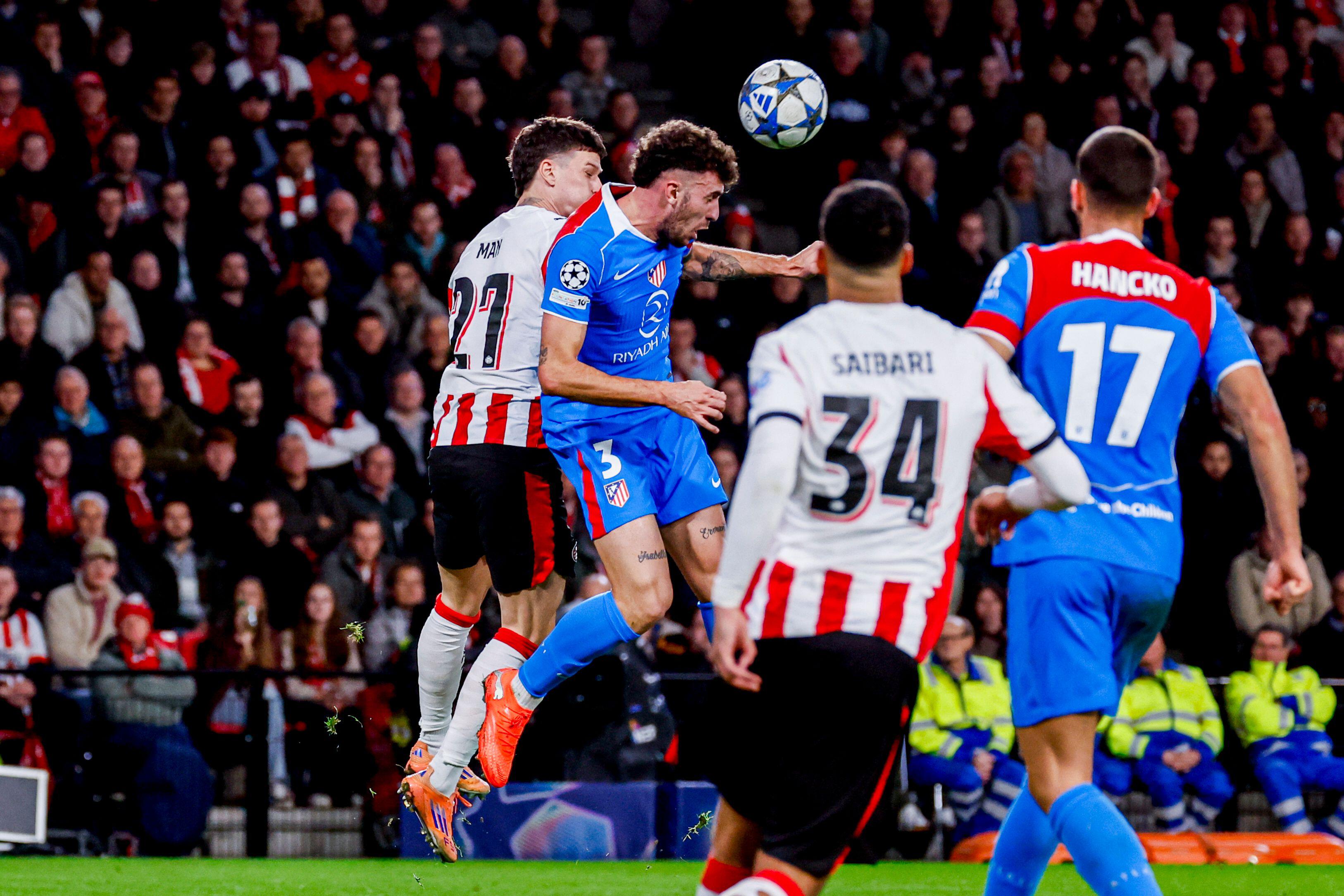 Imagine Stire PSV - Atletico Madrid 2-3. Dennis Man a jucat în repriza a doua | 2review.ro