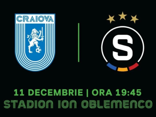 Universitatea Craiova, în fața unei premieră cu Sparta Praga