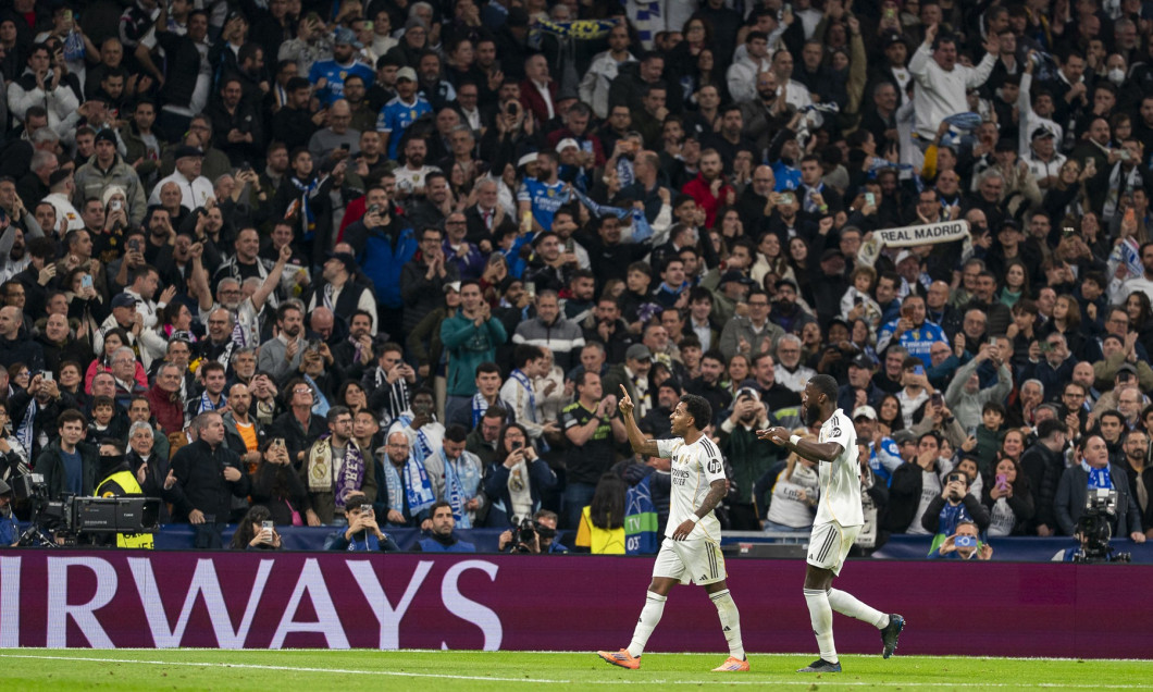 Match de Ligue Des Champions 2025-2026 (LDC) "Real Madrid - Manchester City (1-2)" au stade Bernabeu