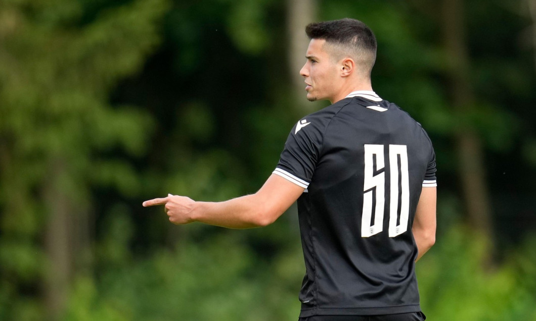 GARDEREN, NETHERLANDS - JULY 9: Filipe Miguel Barros Soares of PAOK Saloniki during a friendly match between PAOK Saloniki and Standard Liege at Sportpark “De Westeneng” on July 9, 2022 in Garderen, Netherlands (Photo by Patrick Goosen/Orange Pictures)in