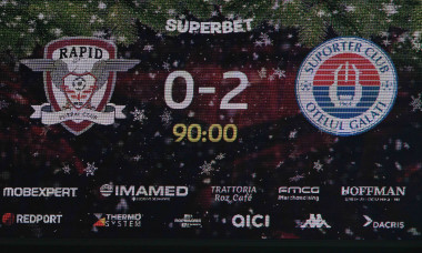 FOTBAL:RAPID BUCURESTI-OTELUL GALATI, SUPERLIGA SUPERBET (13.12.2025)