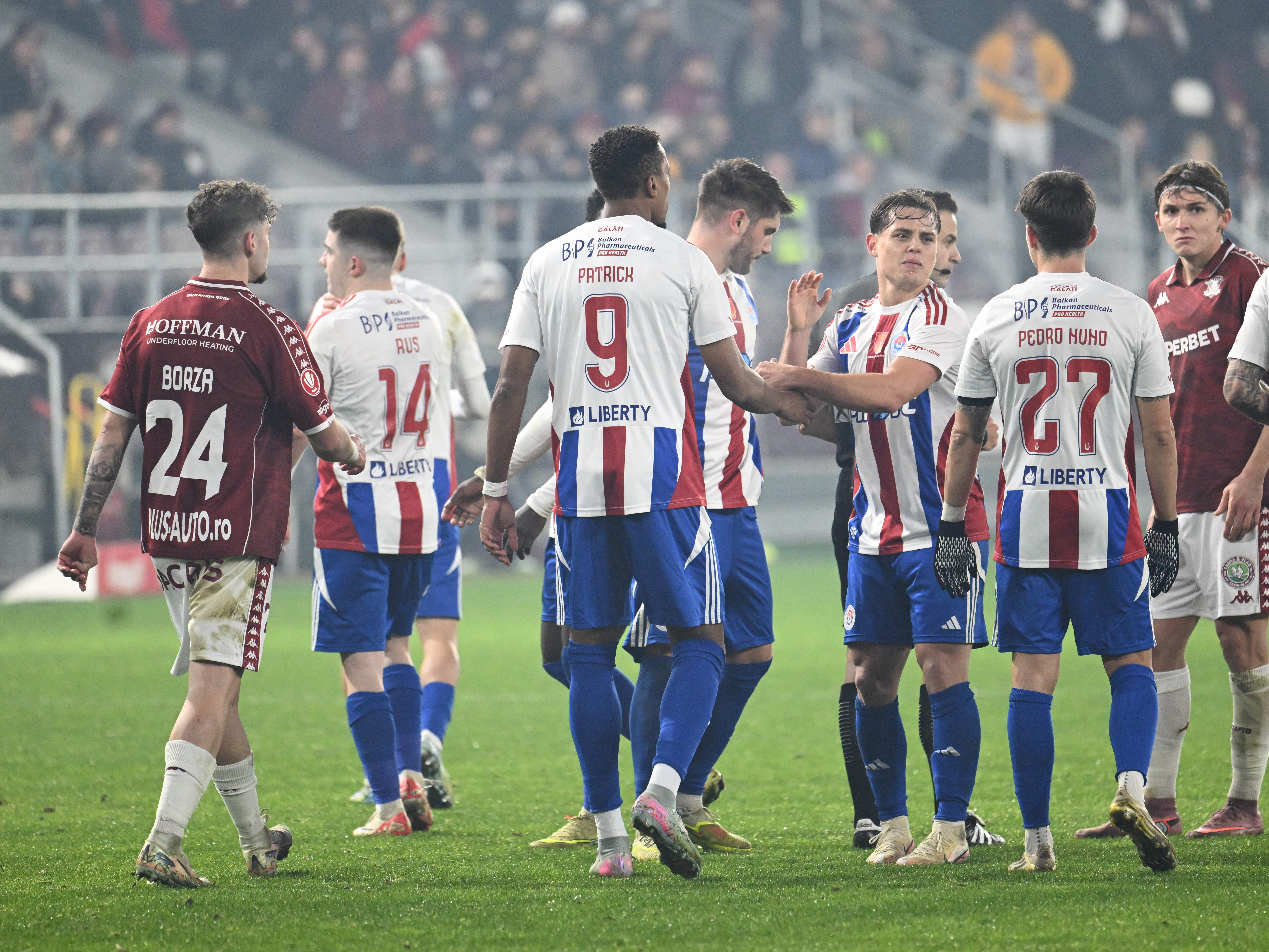 Control antidoping extins după înfrângerea Rapidului cu Oțelul