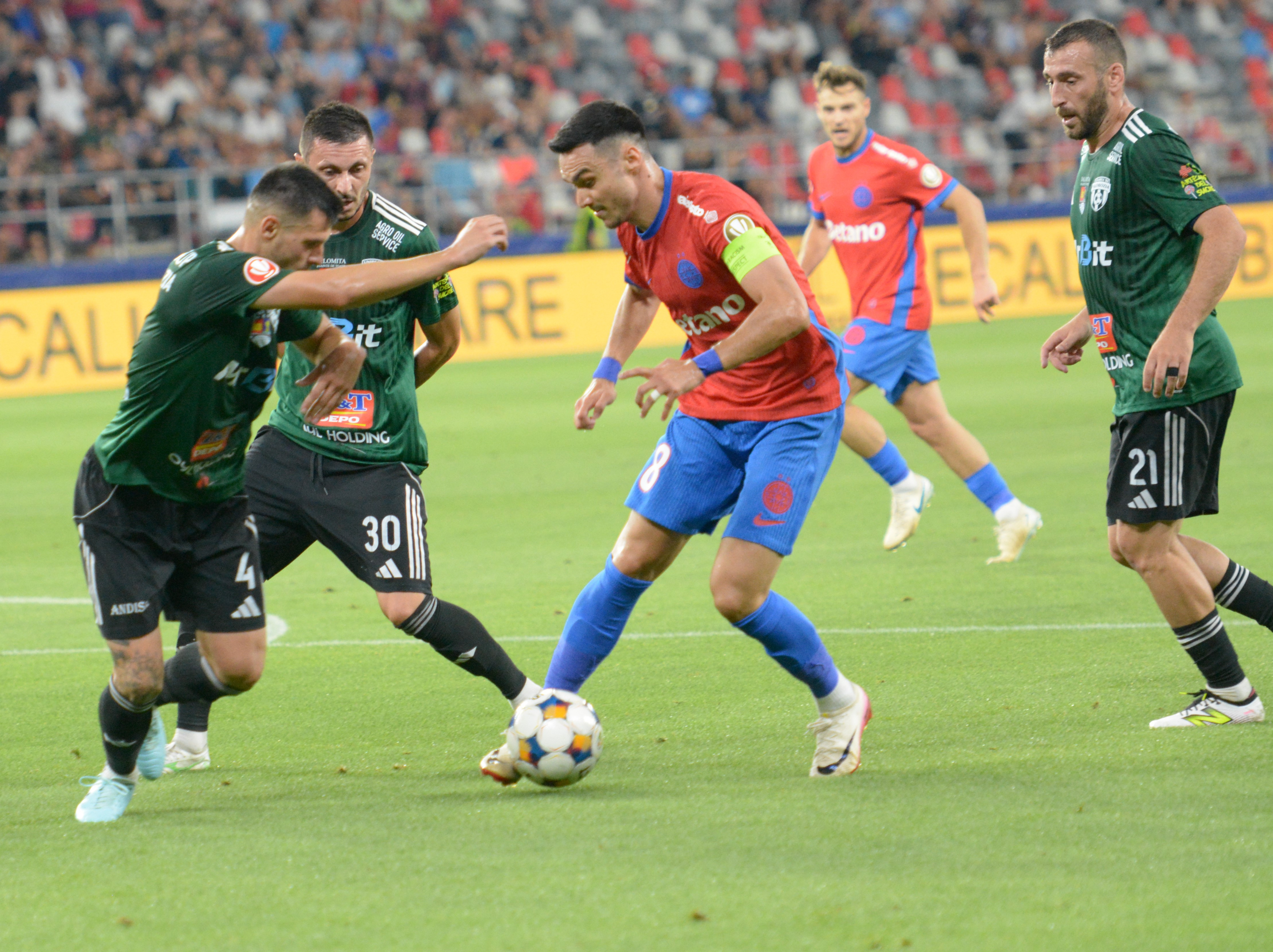 OUT din lot la Slobozia - FCSB, după ce i-a făcut ”praf” pe toți
