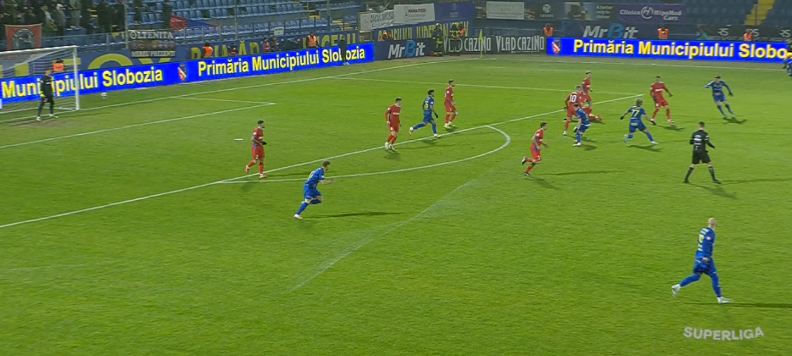 Unirea Slobozia - FCSB 0-0, ACUM, la Digi Sport 1. Ocazii pentru campioană