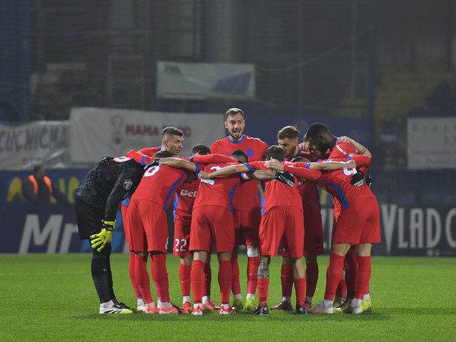 FCSB învinge Unirea Slobozia, 2-0 la Clinceni