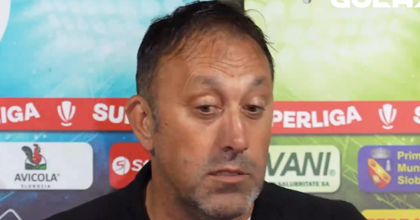 Ilie Lemnaru a explicat ieșirea nervoasă din meciul cu FCSB: "Nu a fost fault acolo! Așa am luat gol"