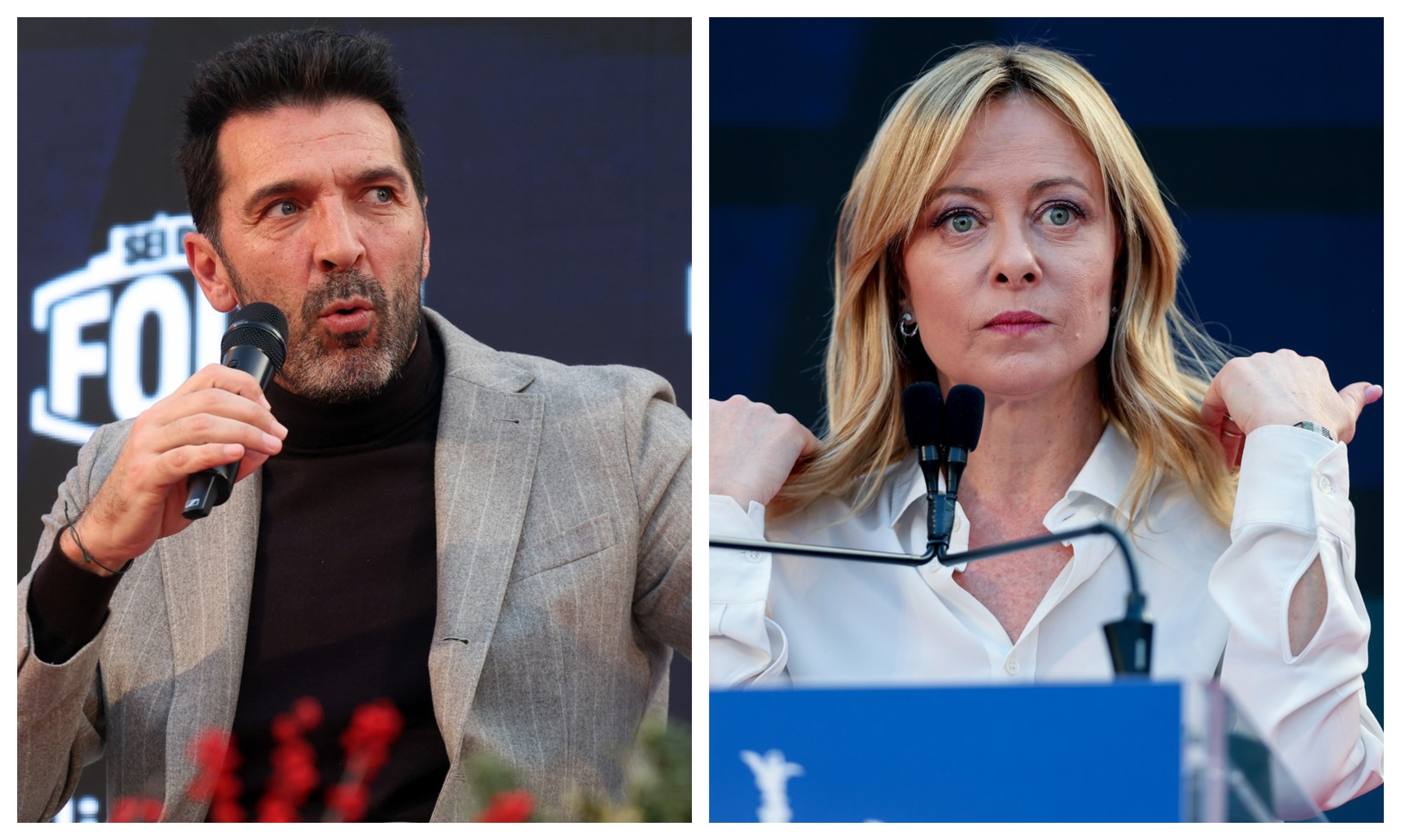 Gianluigi Buffon n-a stat deloc pe gânduri: ce a spus despre Giorgia Meloni, în fața tuturor