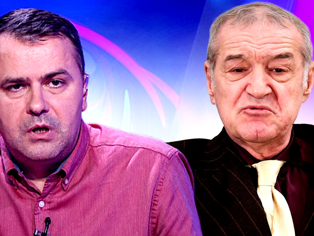 Gigi Becali și Vali Moraru, dialog tensionat la TV după scandările rasiste de la FCSB - Rapid 4-1