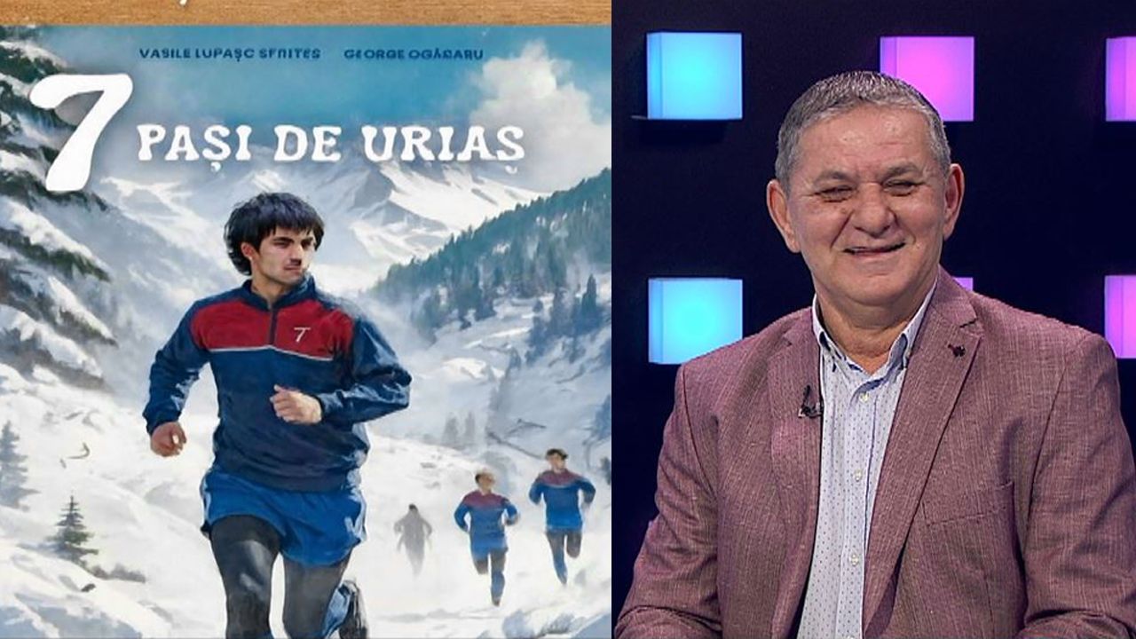”7 Pași de Uriaș!” Cartea care l-a emoționat pe Marius Lăcătuș