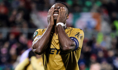 Marc Guéhi reacts during the game 11/12/2025