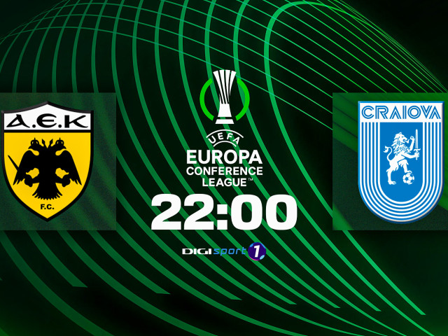 AEK Atena – Universitatea Craiova 0-1, LIVE VIDEO