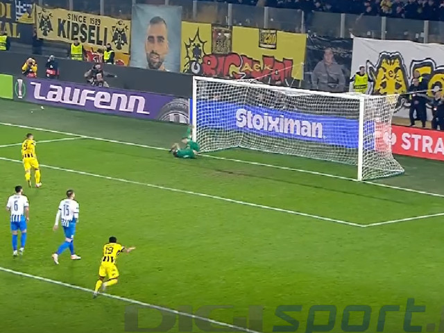 Drama la AEK Atena – Univ. Craiova 3-2