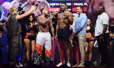 Jake Paul vs Anthony Joshua Weigh-in