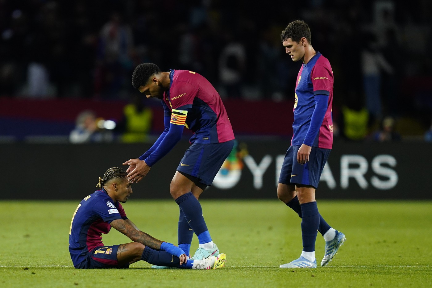 Lovitură pentru Barcelona: jucător cu ruptură parțială de ligament încrucișat