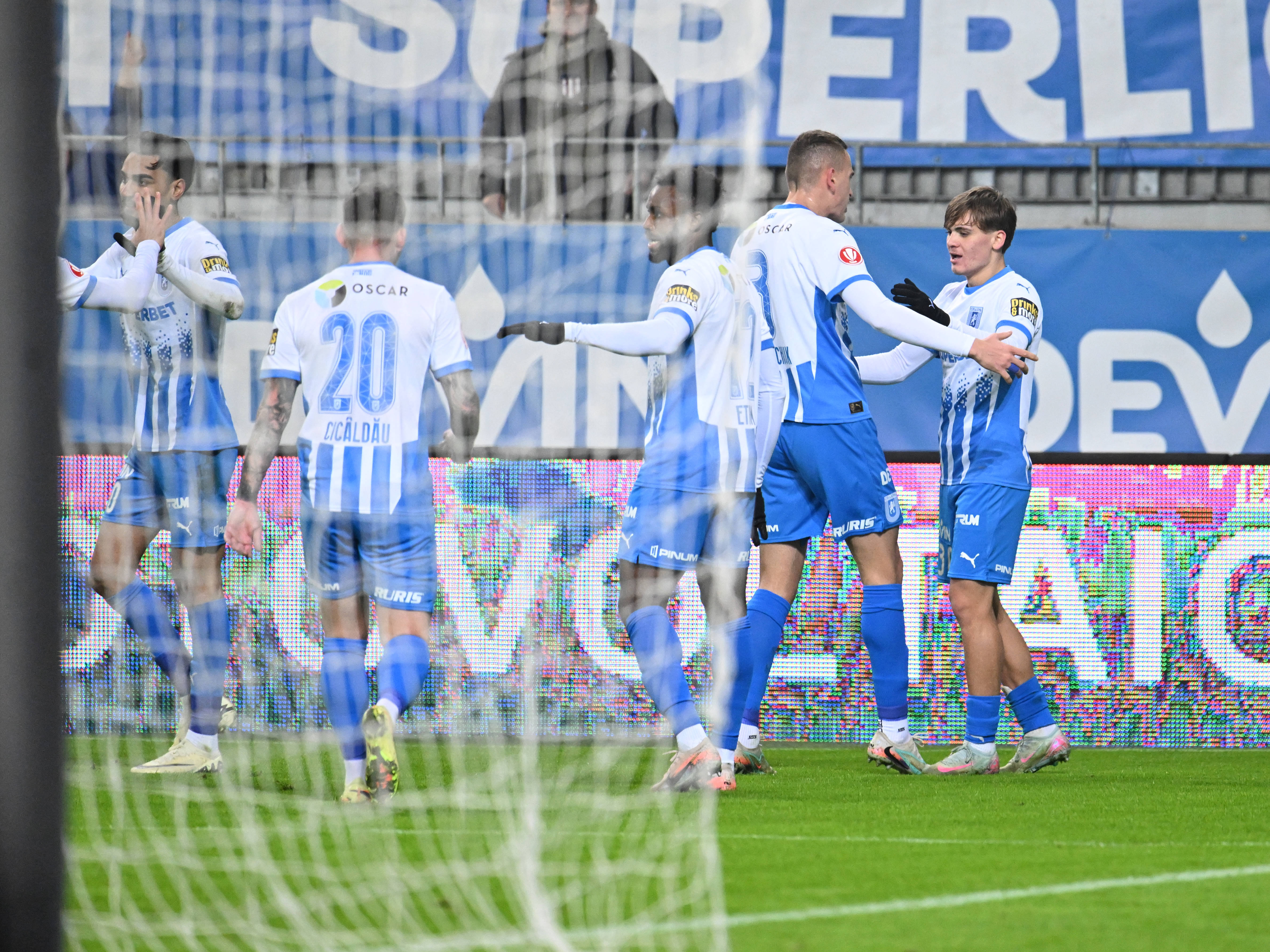 Universitatea Craiova - Csikszereda 5-0. "Știința" a făcut spectacol și este liderul SuperLigii la finalul lui 2025!