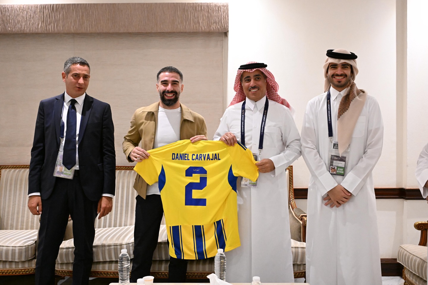 Imaginile cu Dani Carvajal în Qatar, publicate pe rețelele sociale