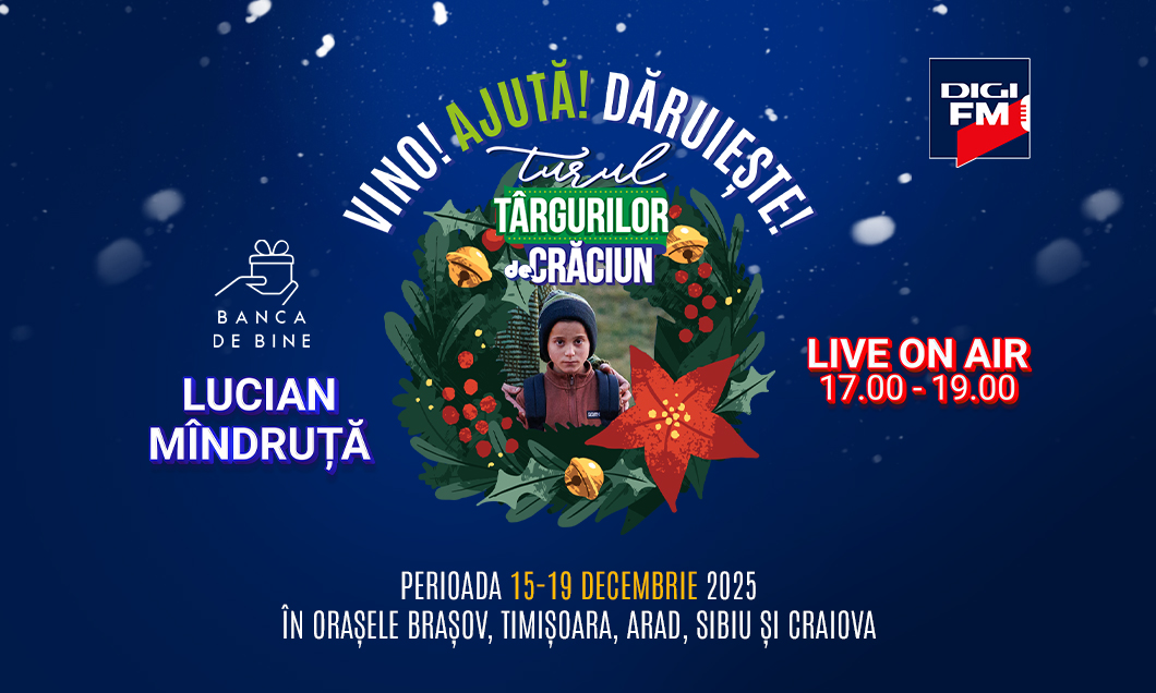 Turul Târgurilor de Crăciun 2025 cu Digi FM