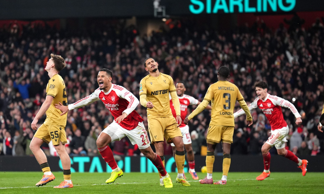 Arsenal v Crystal Palace - Carabao Cup - Quarter Final - Emirates Stadium