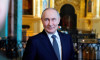 Russian President Putin Visits Saints Peter And Paul Cathedral,