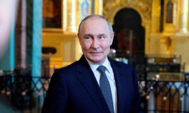 Russian President Putin Visits Saints Peter And Paul Cathedral,