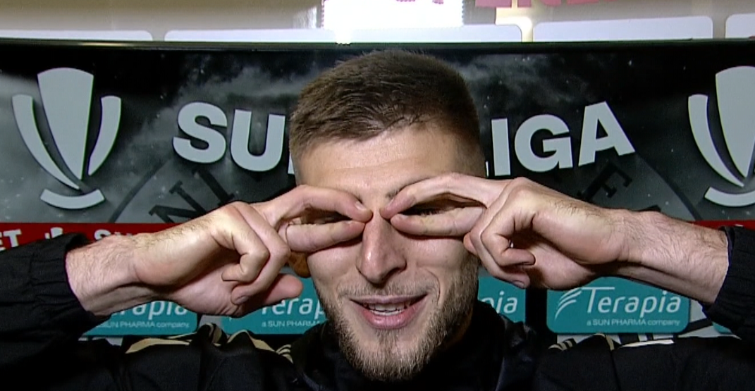 Imagine Stire Dat afară de Universitatea Craiova,  Jovo Lukic și-a luat revanșa cu vârf și îndesat | 2review.ro