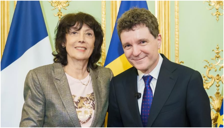 Nicușor Dan s-a întâlnit cu Virginia Ruzici și n-a ratat ocazia: ”M-am bucurat”