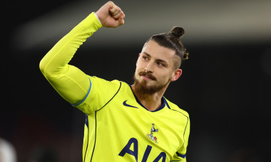 London, UK. 28th Dec, 2025. Radu Dragușin of Tottenham Hotspur celebrates after the Crystal Palace vs Tottenham Hotspur Premier League match at Selhurst Park, London. Picture credit should read: Paul Terry/Sportimage Credit: Sportimage Ltd/Alamy Live News