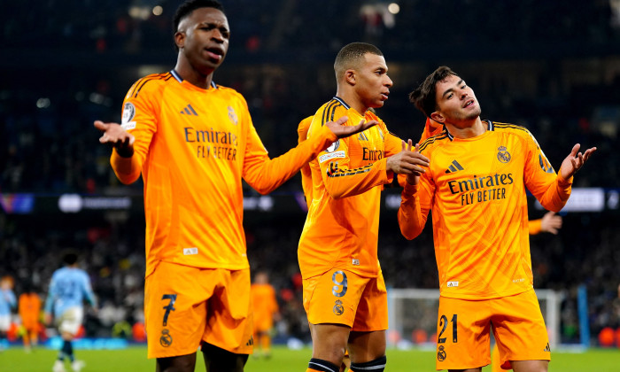 Manchester City v Real Madrid - UEFA Champions League - Knockout Phase Play Offs - First Leg - Etihad Stadium