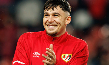 Madrid, Spain. 15th Dec, 2025. Andrei Florin Ratiu (Rayo Vallecano) seen during the LaLiga EA SPORTS game between teams of Rayo Vallecano and Real Betis Balompie at Estadio de Vallecas. Final score; Rayo Vallecano 0:0 Real Betis Balompie Credit: SOPA Imag