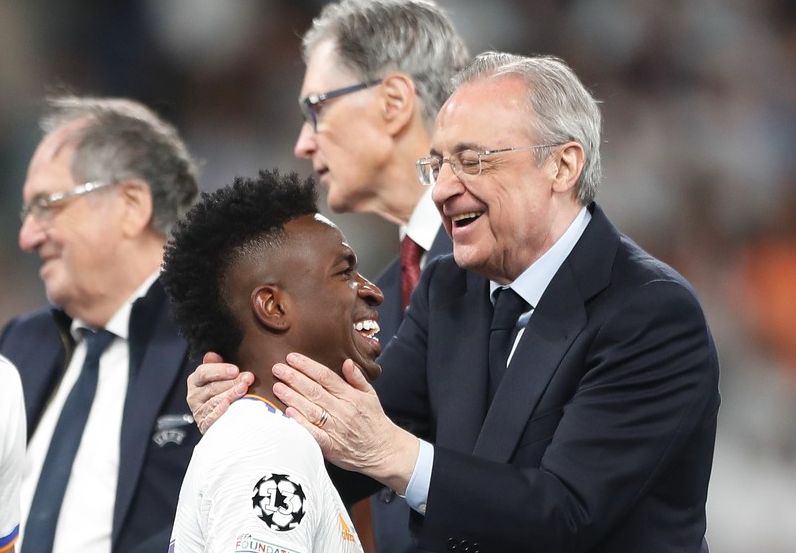 Imagine Stire Florentino Perez i-a decis soarta lui Vinicius Junior | 2review.ro