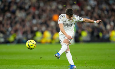 Madrid, Spain. 20th Dec, 2025. Arda Güler of Real Madrid CF is seen in action during the LaLiga EA Sports match between Real Madrid CF and Sevilla FC at the Santiago Bernabéu. Final Score; Real Madrid CF 2-0 Sevilla FC Credit: SOPA Images Limited/Alamy Li