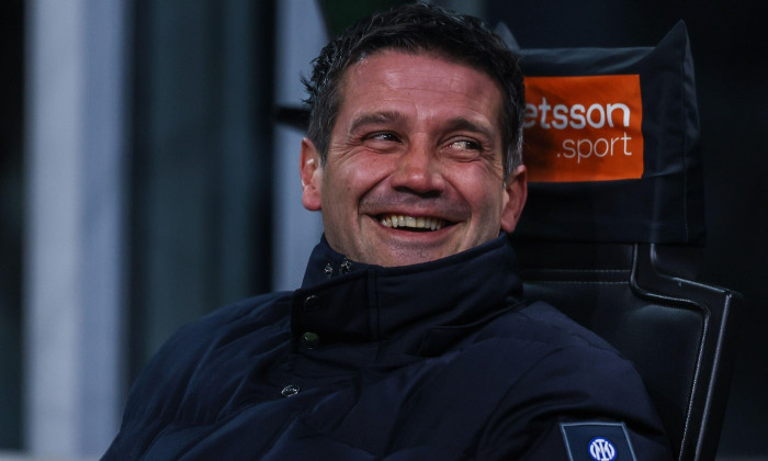 Milan, Italy. 04th Jan, 2026. Cristian Chivu Head Coach of FC Internazionale looks on during Serie A 2025/26 football match between FC Internazionale and Bologna FC at San Siro Stadium in Milan Credit: Independent Photo Agency/Alamy Live News