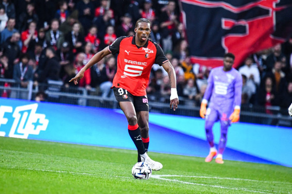 Match de Ligue 1 McDonald's "Rennes - Nice (1-2)" au stade Roazhon Park