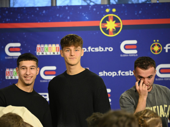 FOTBAL:MOS CRACIUN IN VIZITA LA FCSB (18.12.2025)