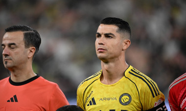 JEDDAH, SAUDI ARABIA - JANUARY 2: Cristino Ronaldo of Al Nassr during the Saudi Pro League match between Al Ahli and Al