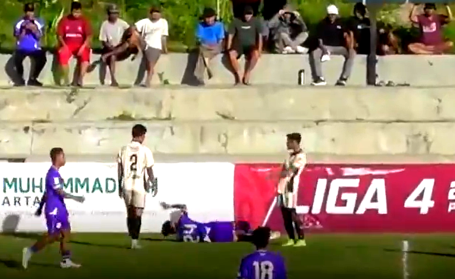 Fără discuții! Dat afară, amendat și suspendat pe viață, după un fault la care s-a dat doar galben