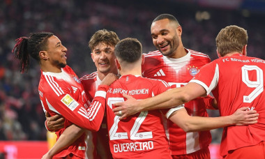 Fussball Bundesliga / FC Bayern Muenchen - VfL Wolfsburg 8-1