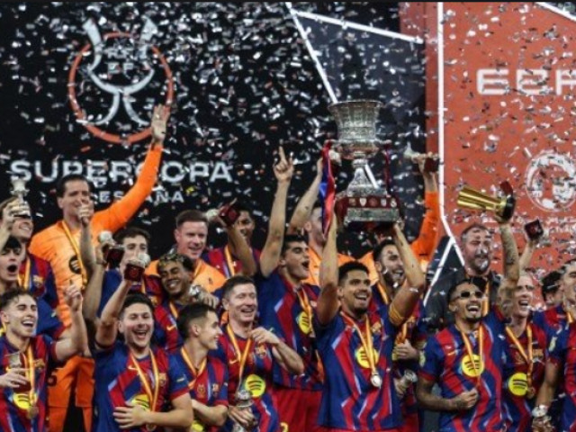 Barcelona câștigă Supercupa Spaniei în fața lui Real Madrid